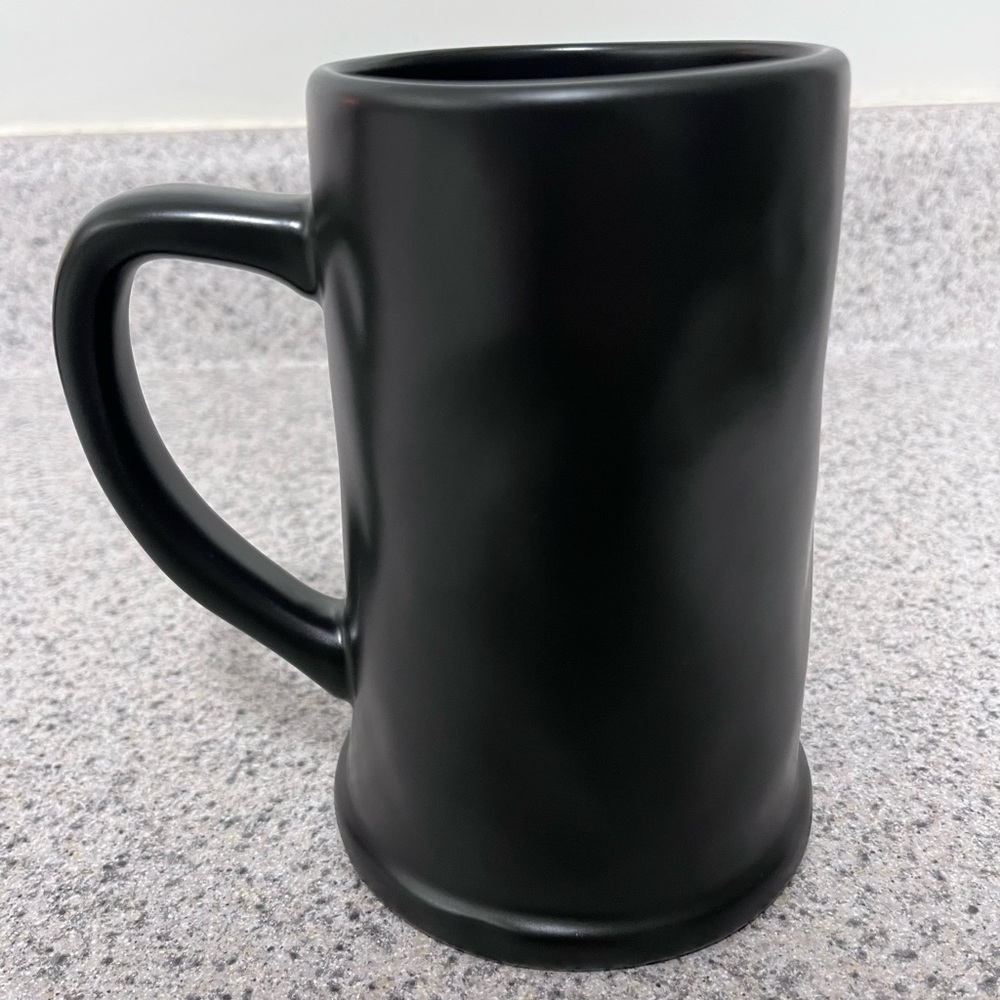 Rae Dunn Black and White Beer Mugs Trio - Picture 12 of 16